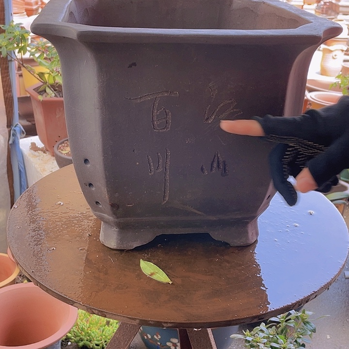 紫砂宜兴紫砂31切角四方