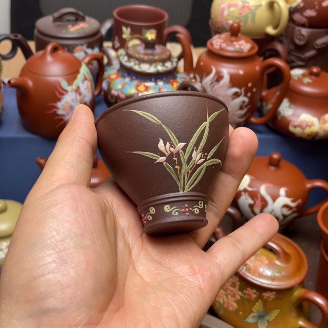 茶杯紫砂紫砂主人杯100cc