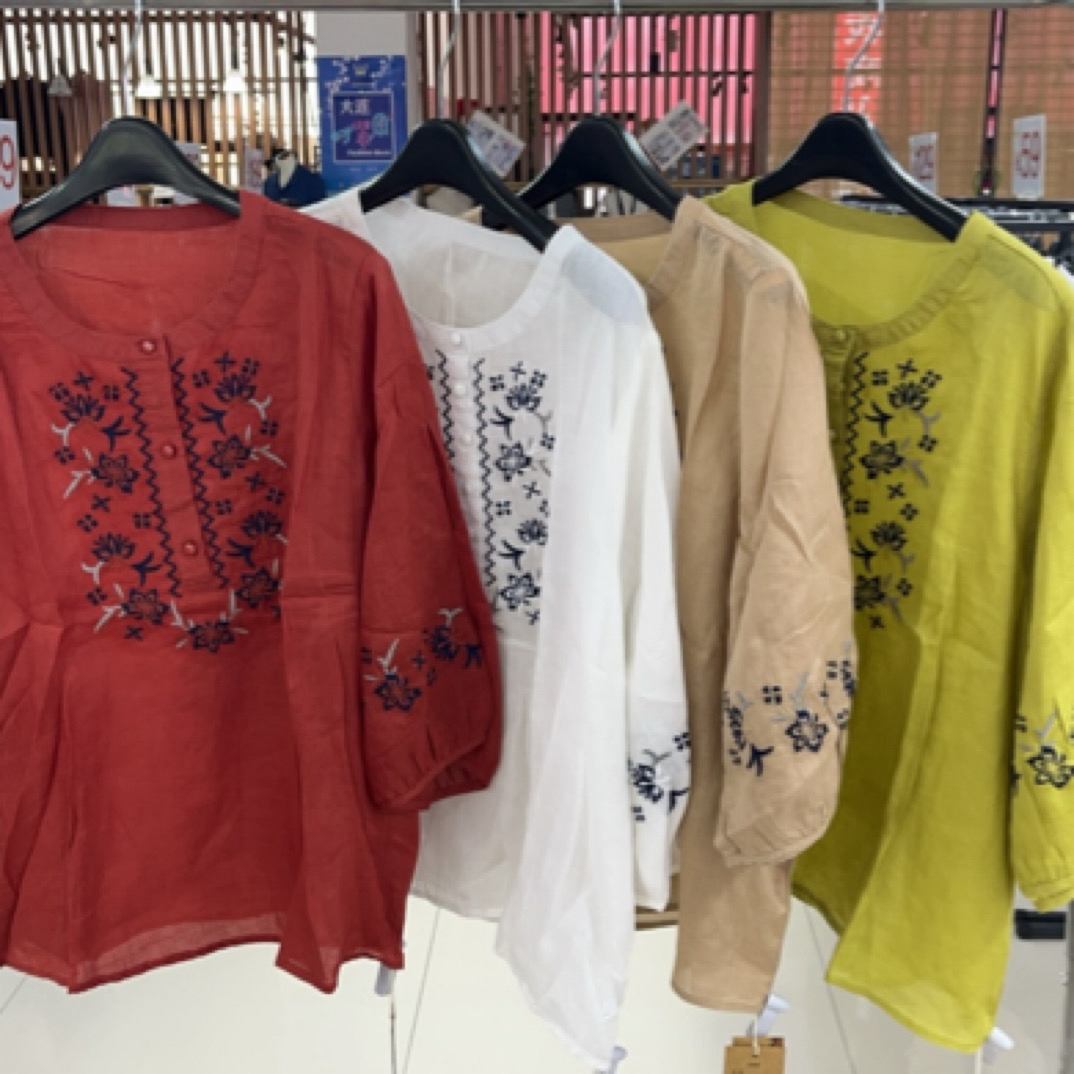 苎麻新款原创 设计刺绣中国风 上衣