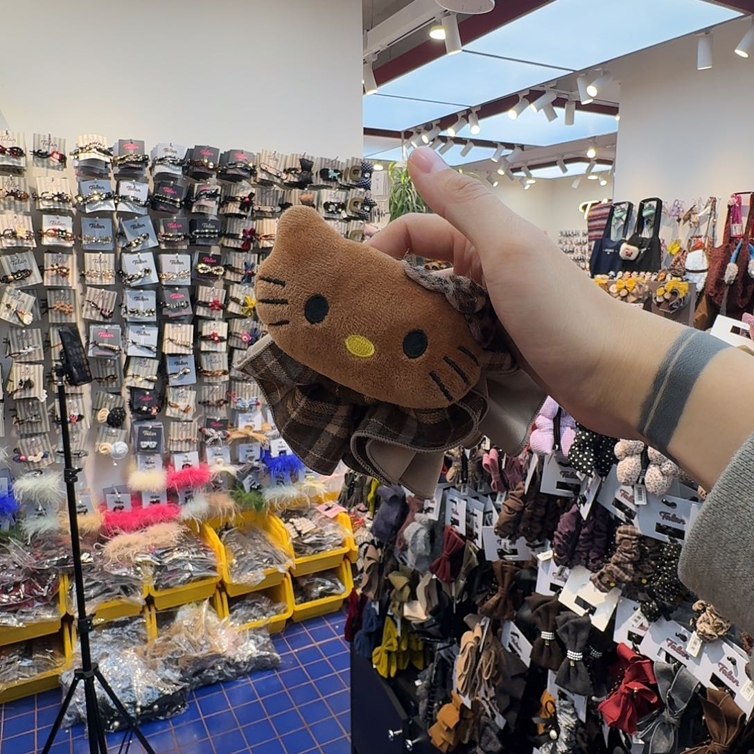 红***狗布艺非金属kt发圈