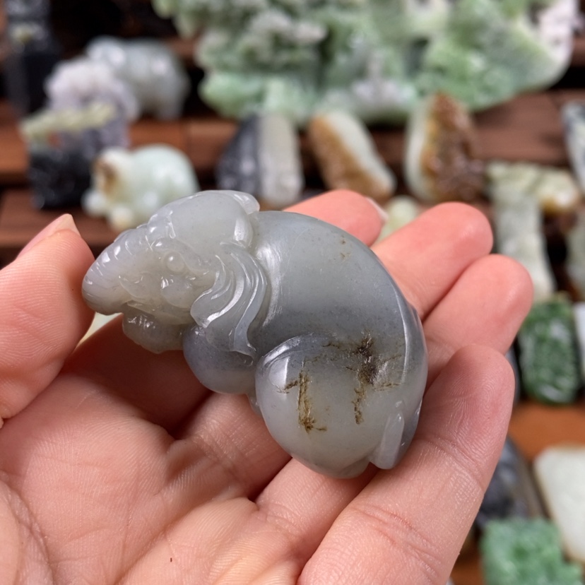 【闪购商品】和田玉未镶嵌把件/**7