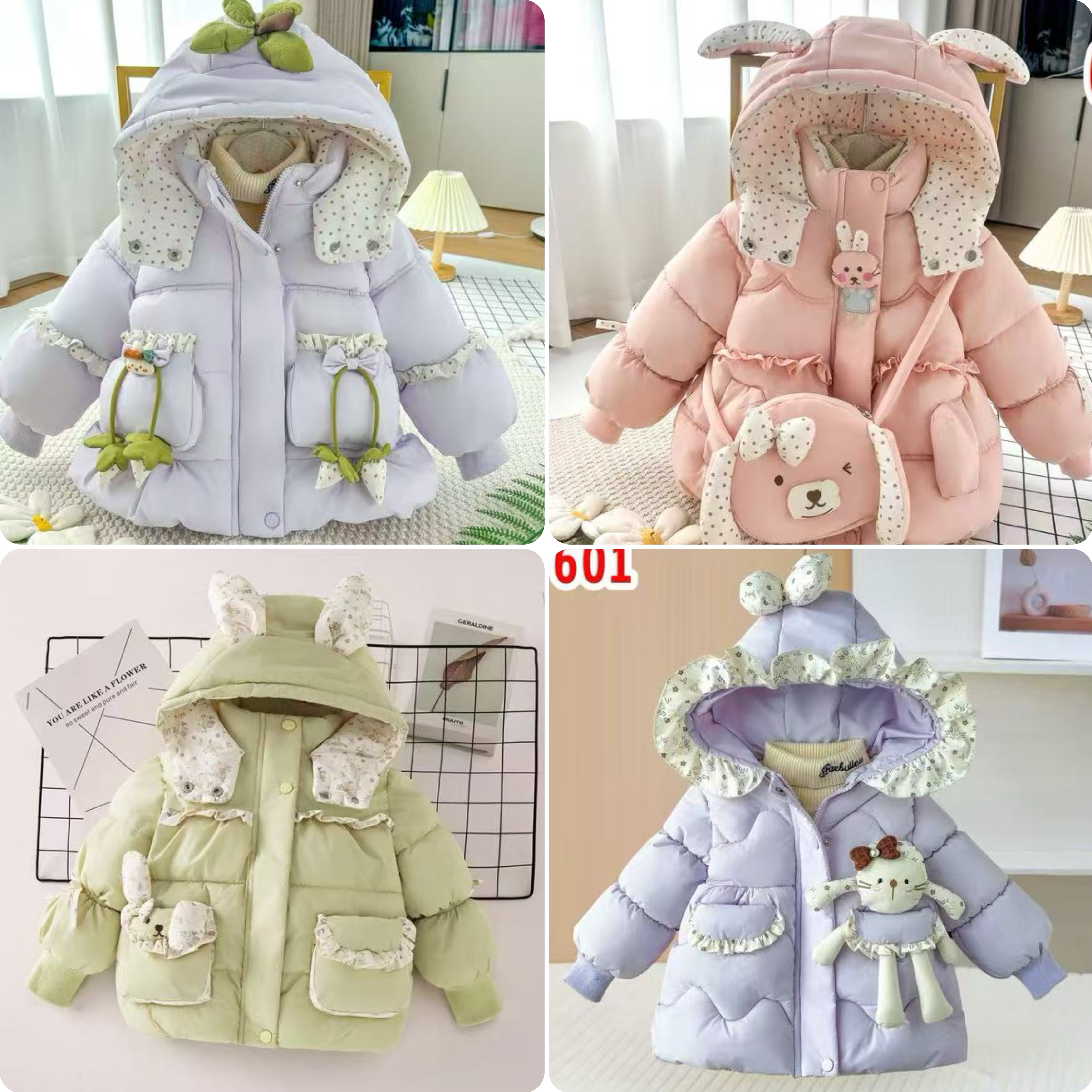【701-750】棉服链接/儿童外套棉服/反季秋冬洋气加厚