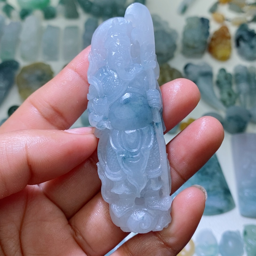 定制翡翠未镶嵌毛货