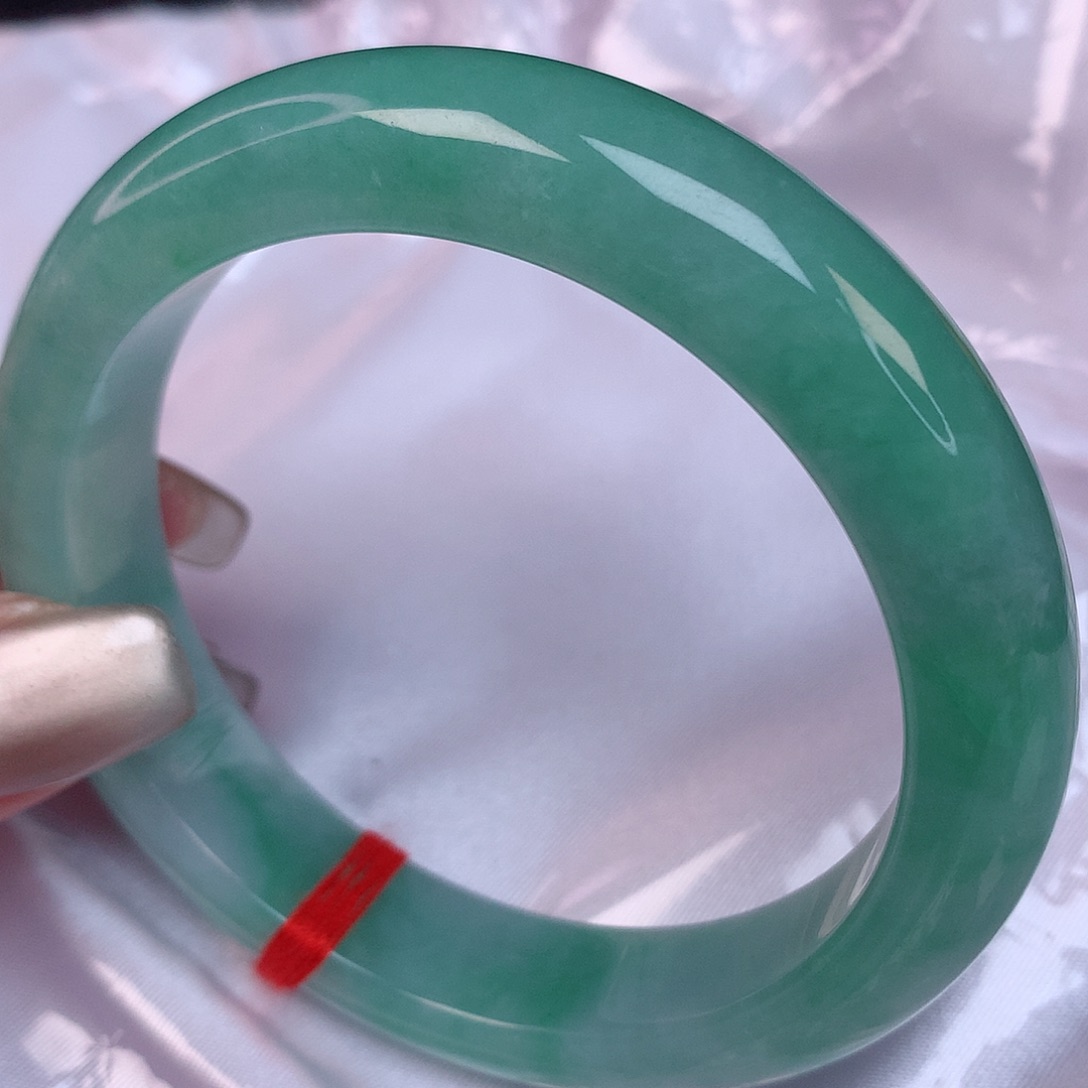 翡翠手镯未镶嵌莲*58 翡翠手镯