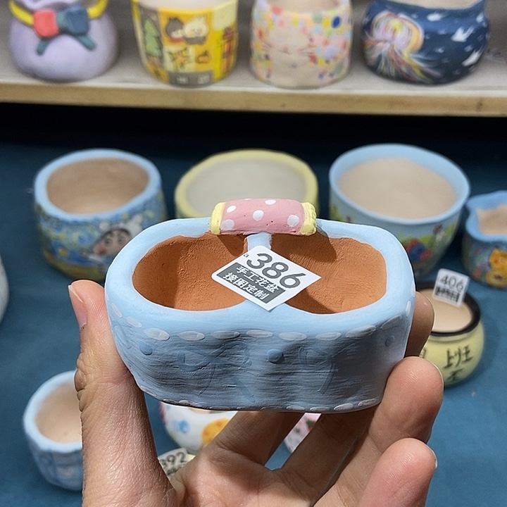 红陶386 2.12 手工盆接图定制