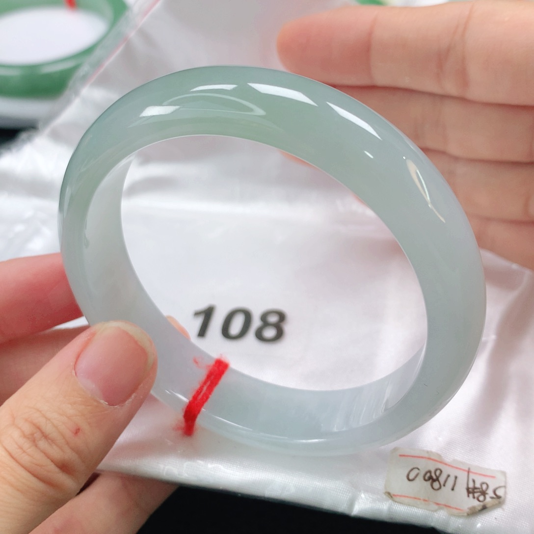 未镶嵌手镯翡翠缅甸58