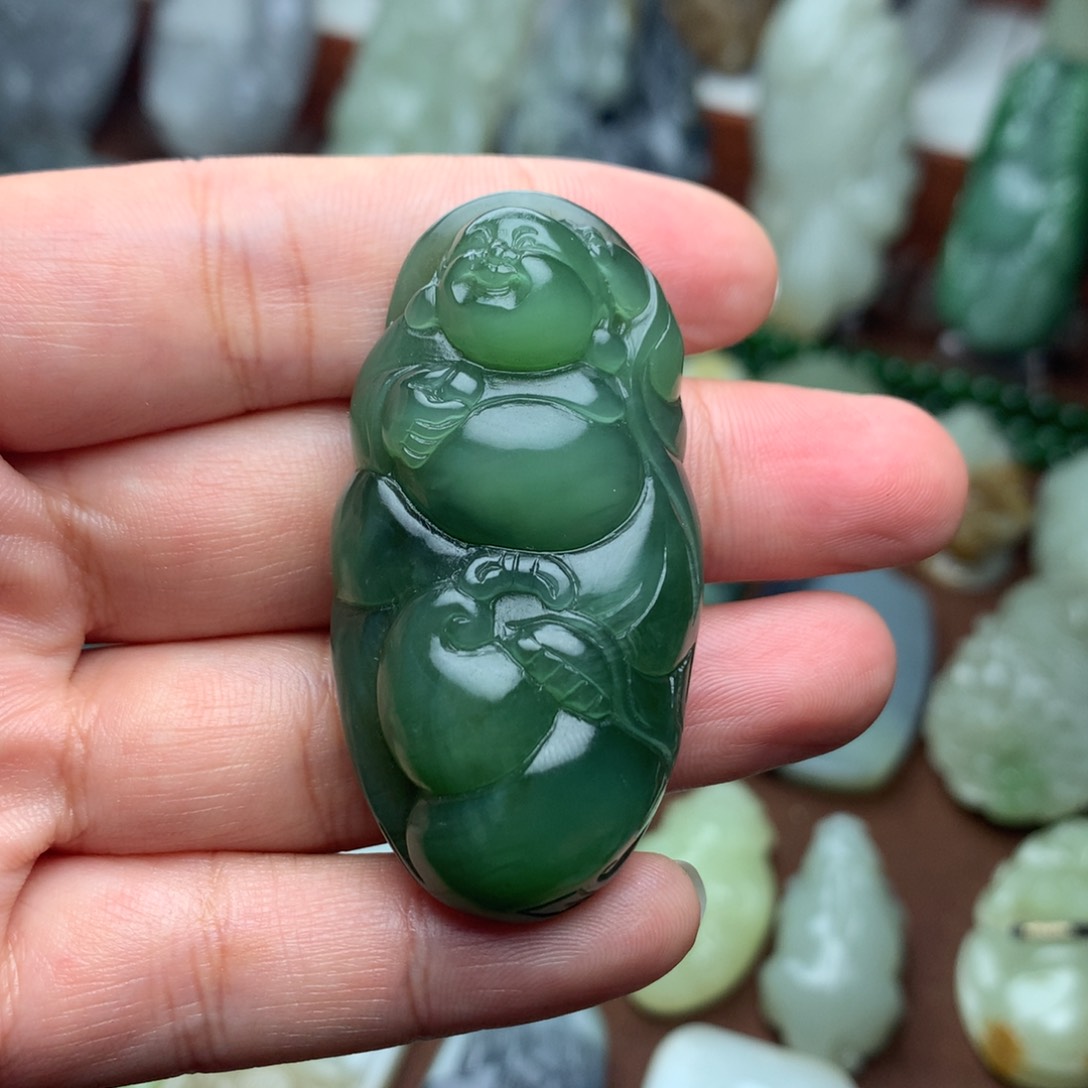 和田玉挂件未镶嵌