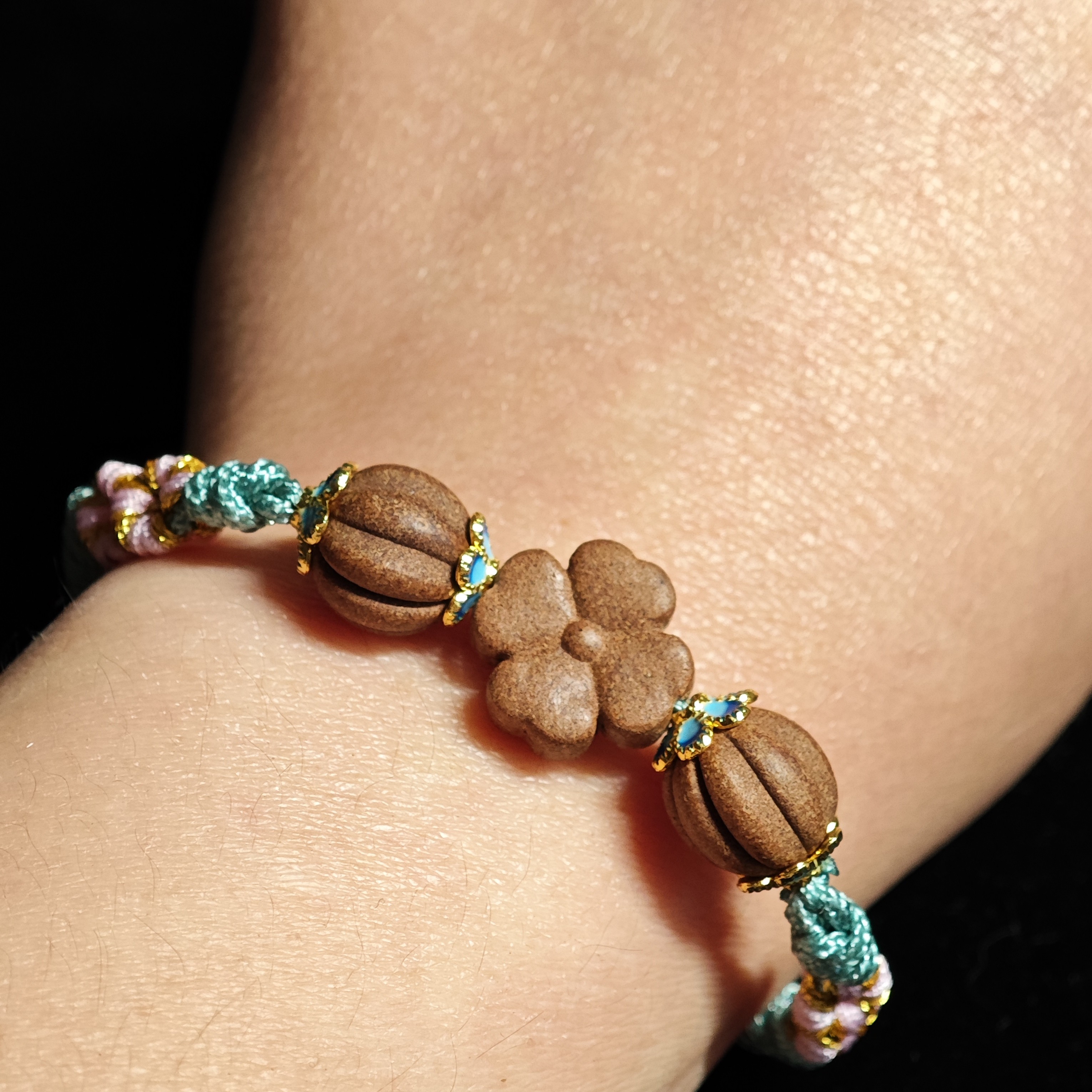 中药合香珠手串，自家药铺中药，纯手工制作无添加，香方款式可定制