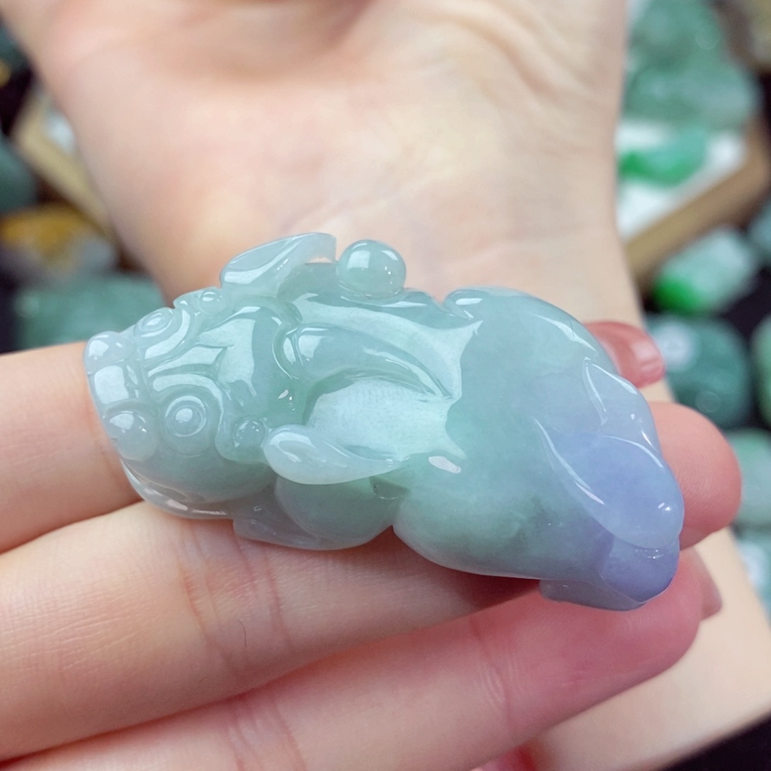 翡翠颈饰未镶嵌天然