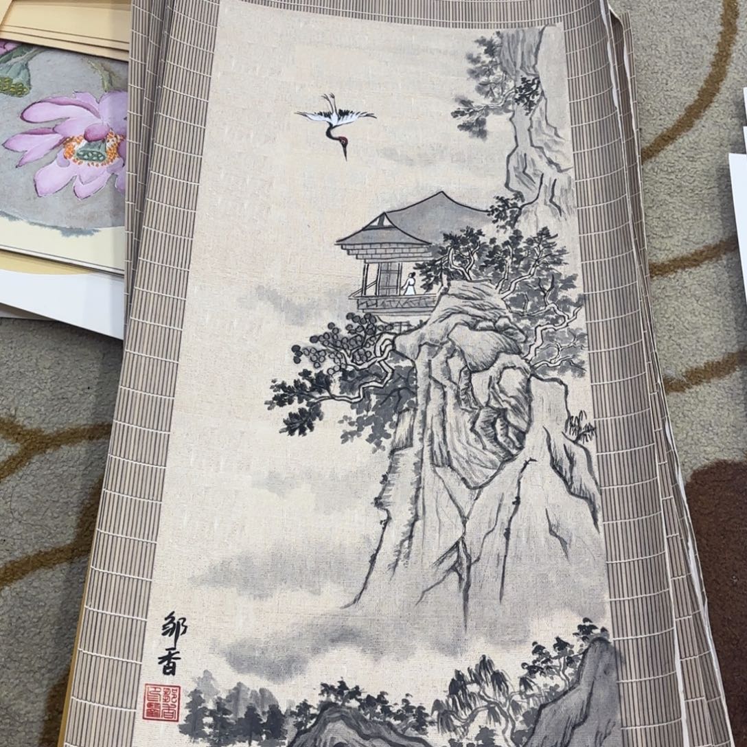 国画33-66卡纸作品艺