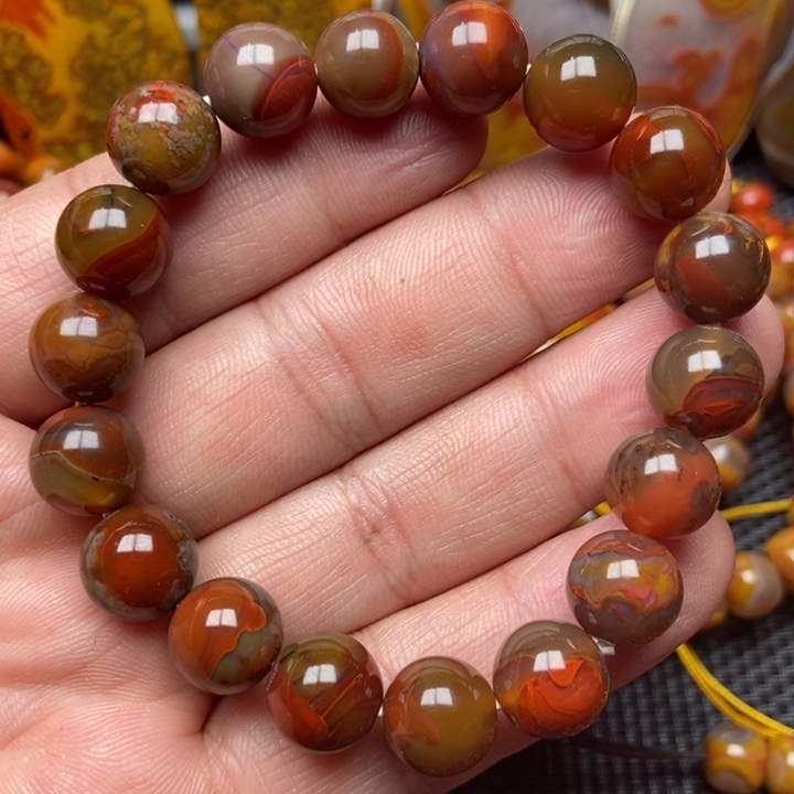 玛瑙/玉髓手串未镶嵌