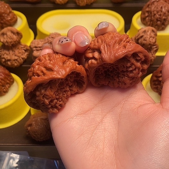 文玩核桃把件柴***炉蛇王