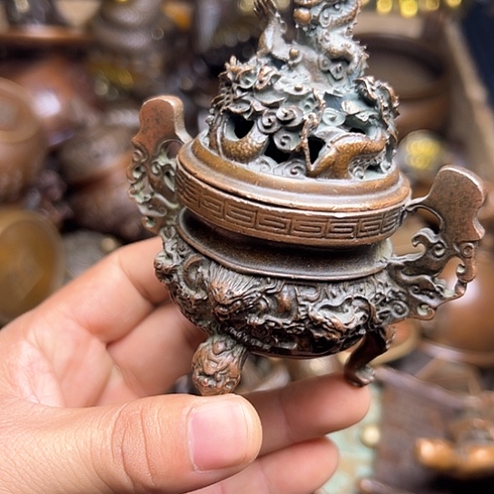 铜制文玩把玩物件