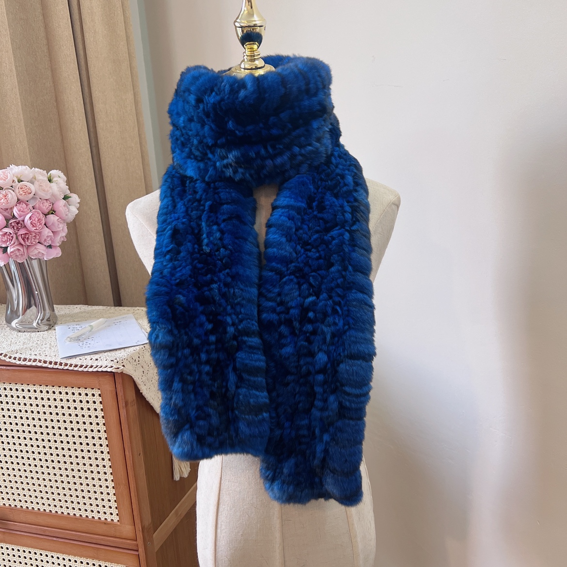 直播间福利款！长款直板 龙猫彩色围巾（颜色备注）