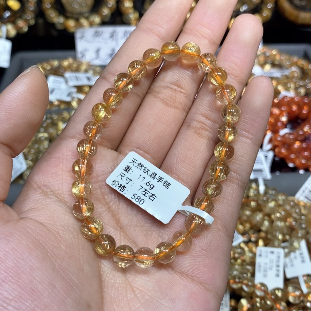 水晶手链未镶嵌琪