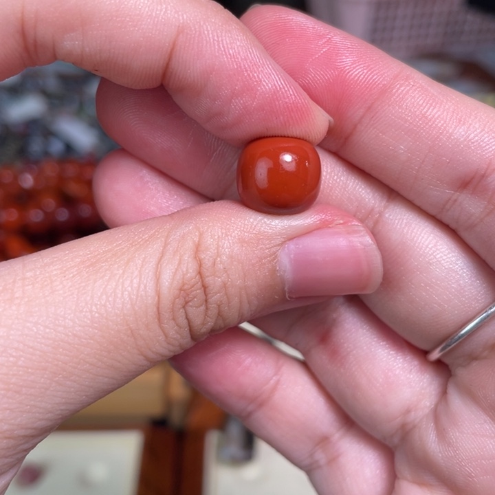 南红玛瑙未镶嵌颈饰65