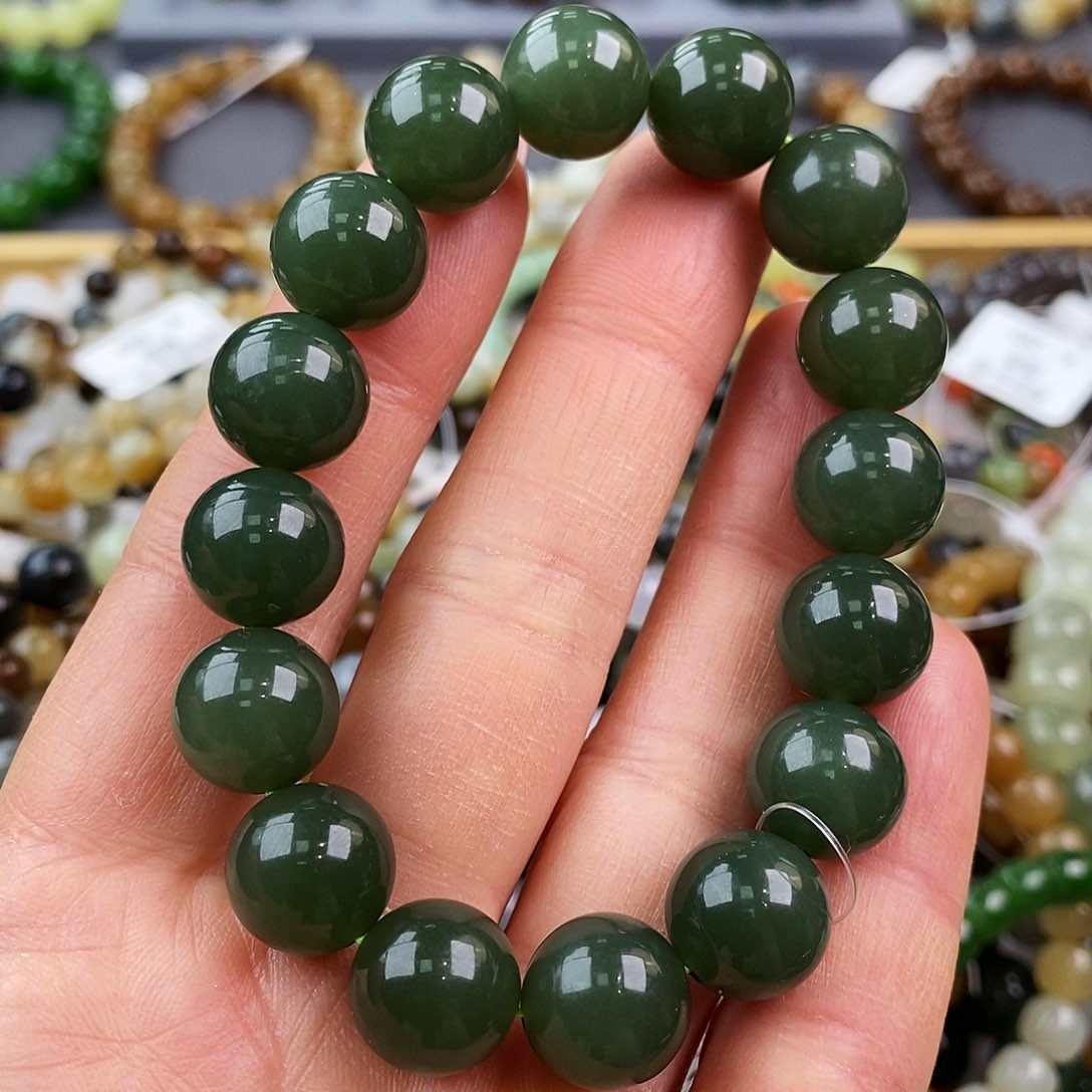 和田玉手链未镶嵌