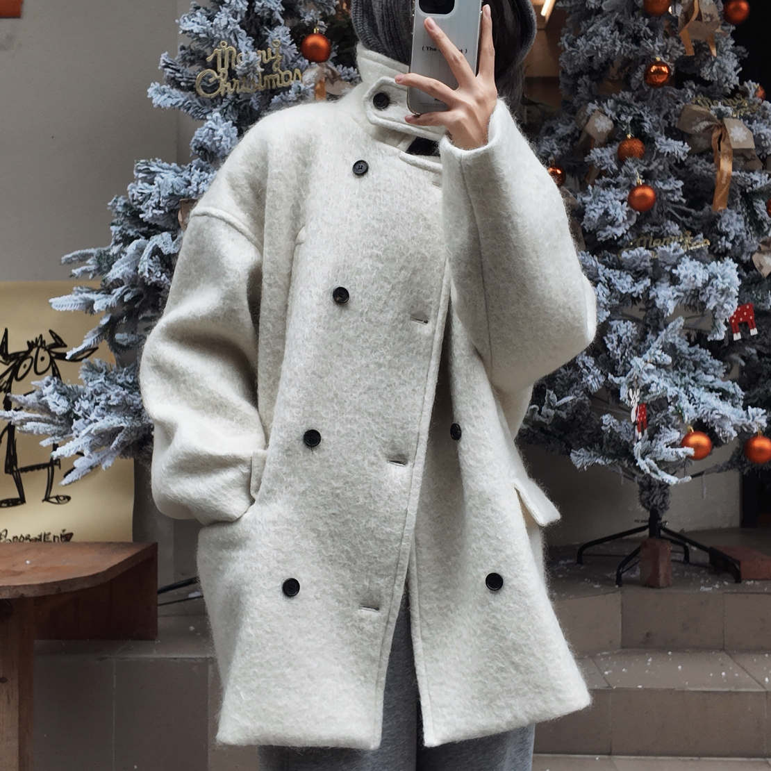 Gardenia｜空栀 韩代“财阀千金”大衣48h退换