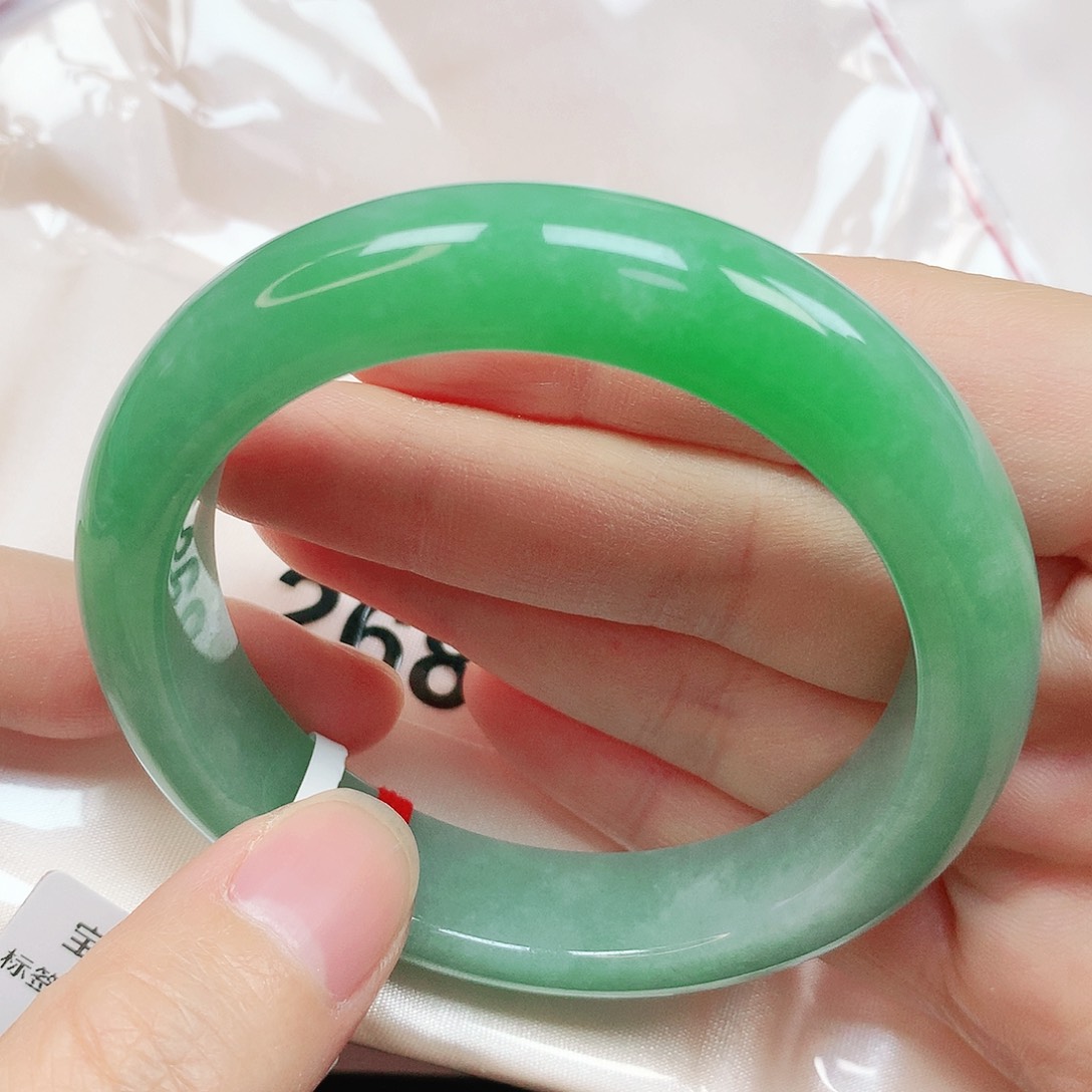 未镶嵌手镯翡翠抖音268