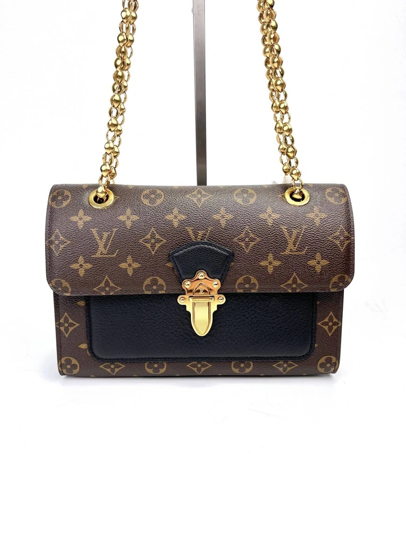 99新 LouisVuitton/路易威登 拾壹/LV维多利亚链条包99新定金