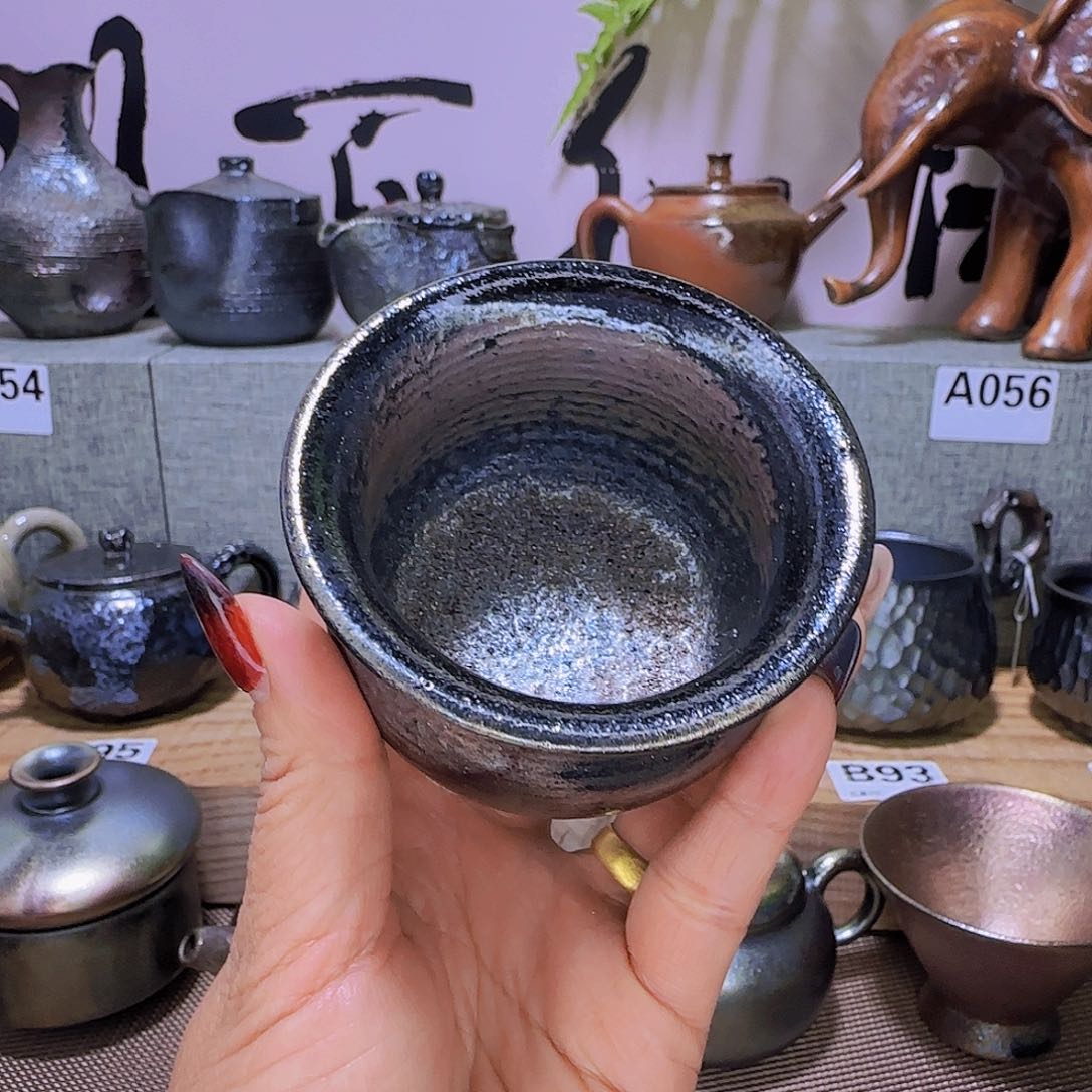 杯建水紫陶柴烧杯