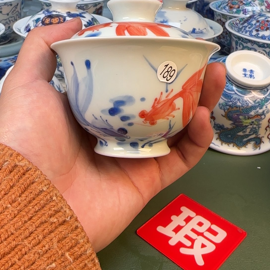 彦祖纯手工手绘茶具189
