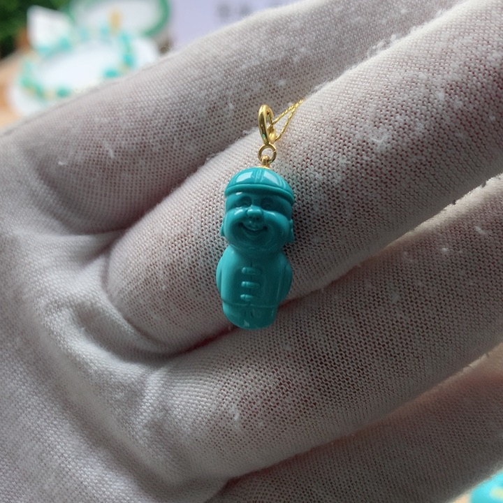 绿松石地主未镶嵌