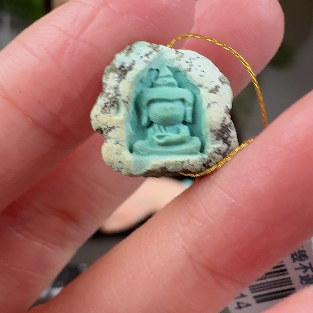 绿松石珠宝奇石未镶嵌