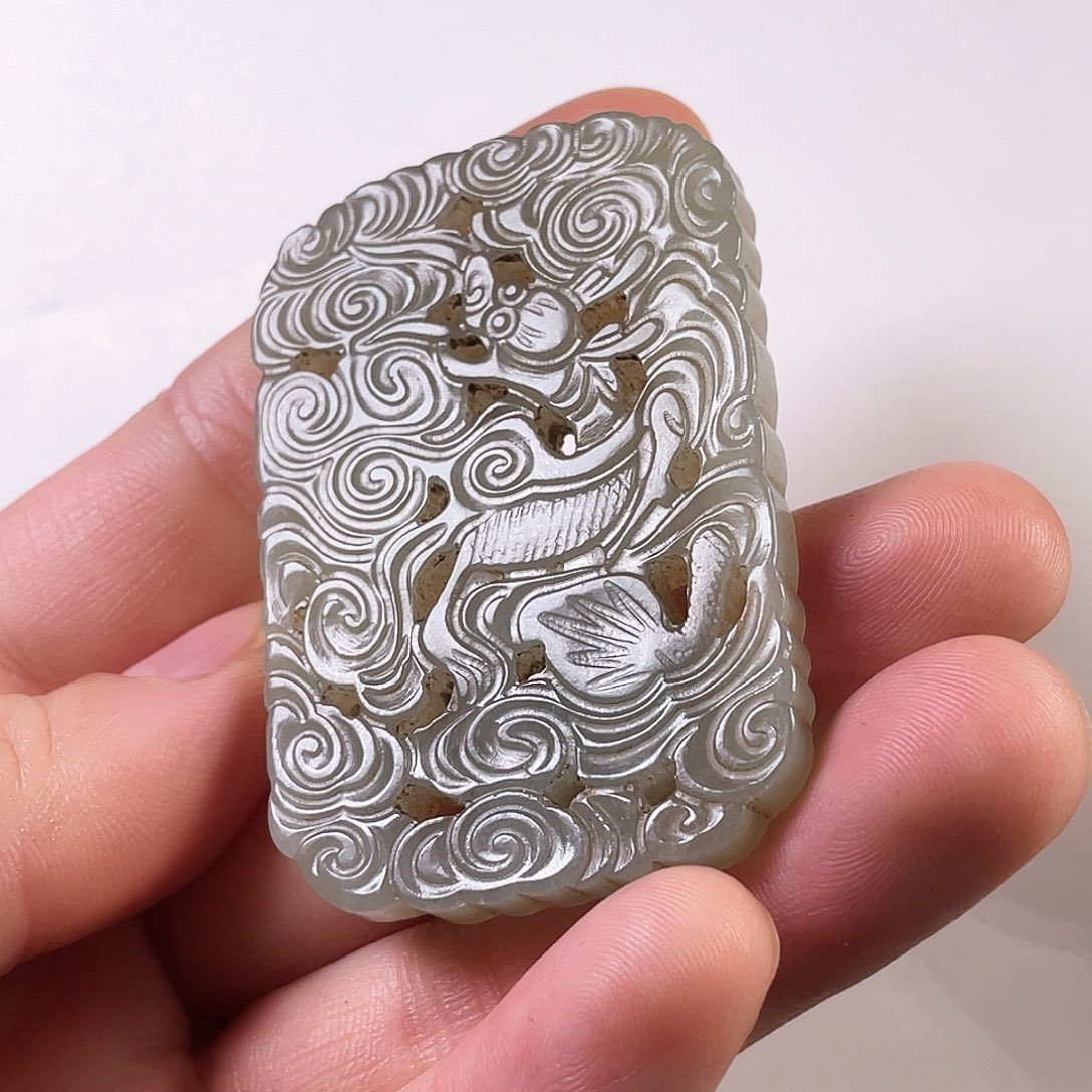 和田玉（糖玉）颈饰未镶嵌