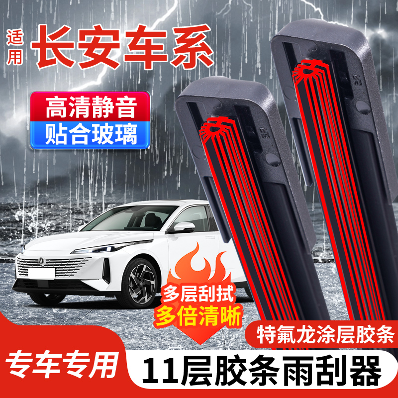 [19]适配于长安雨刮器逸动CS35CS55CS75睿骋奔奔UNIT悦翔无骨雨刷