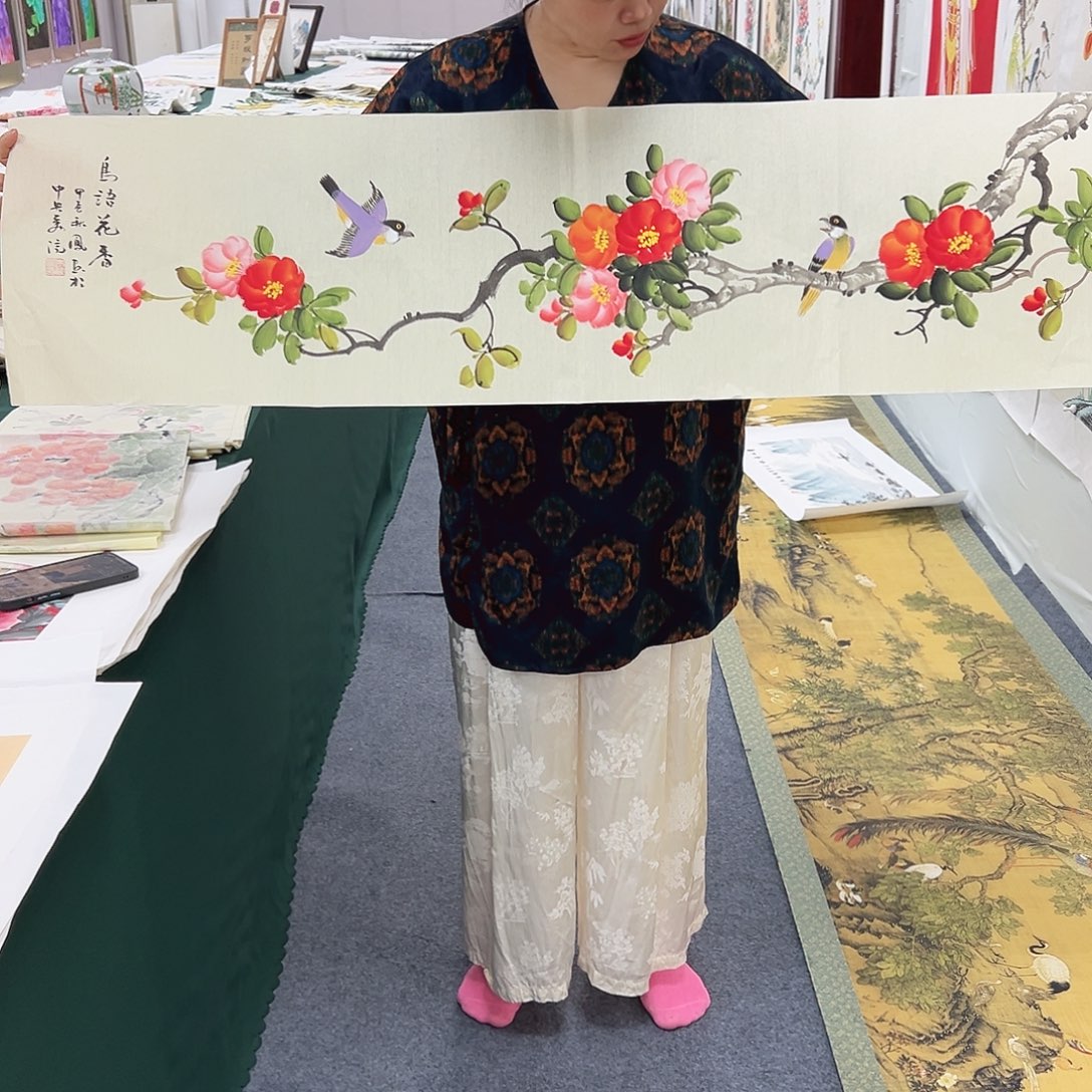 国画宣纸国画纯手绘作品