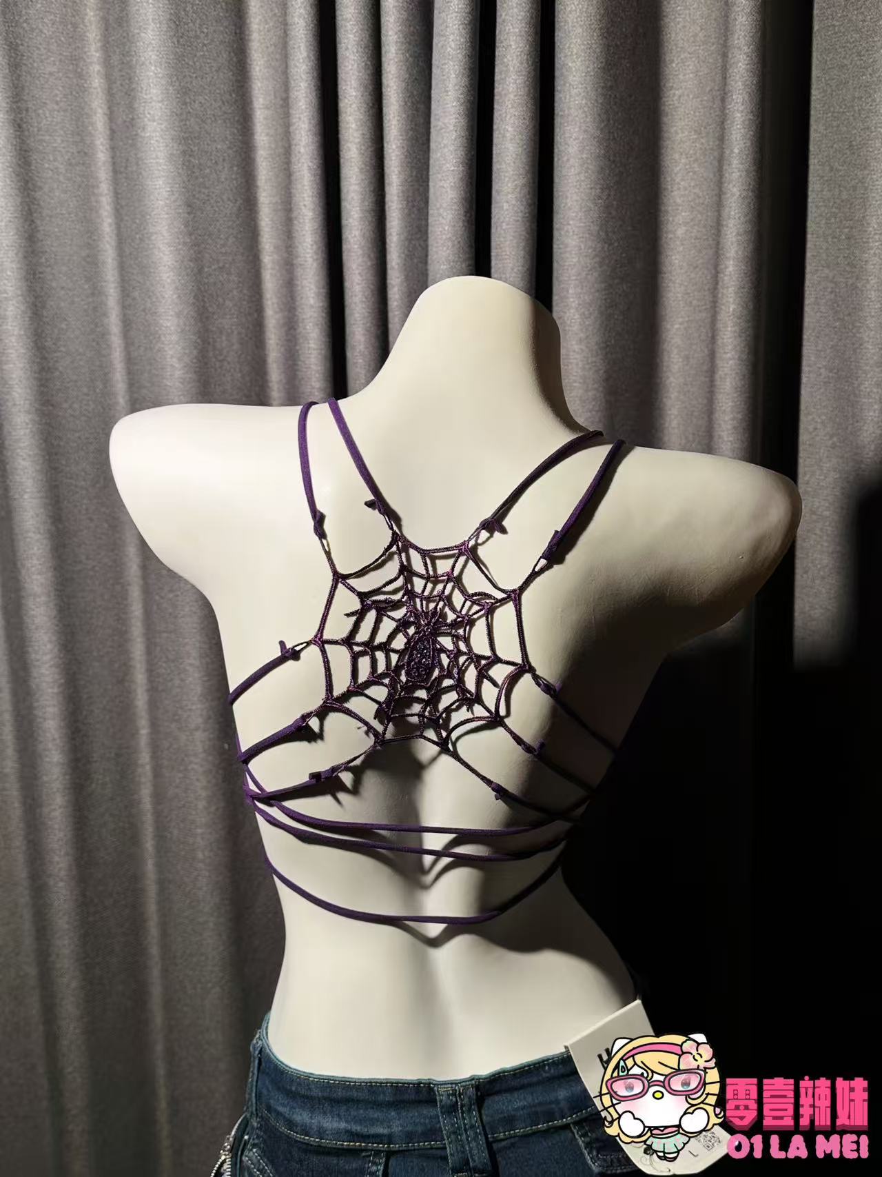【零壹 蜘蛛网美背】