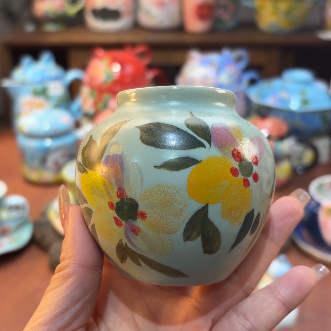 景德镇手绘高温釉下彩陶瓷茶具景德镇手绘高温釉下彩陶瓷茶具