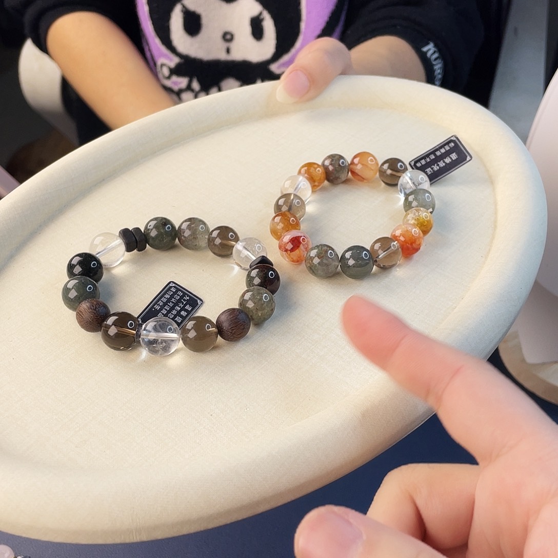 水晶银S925镶嵌手链