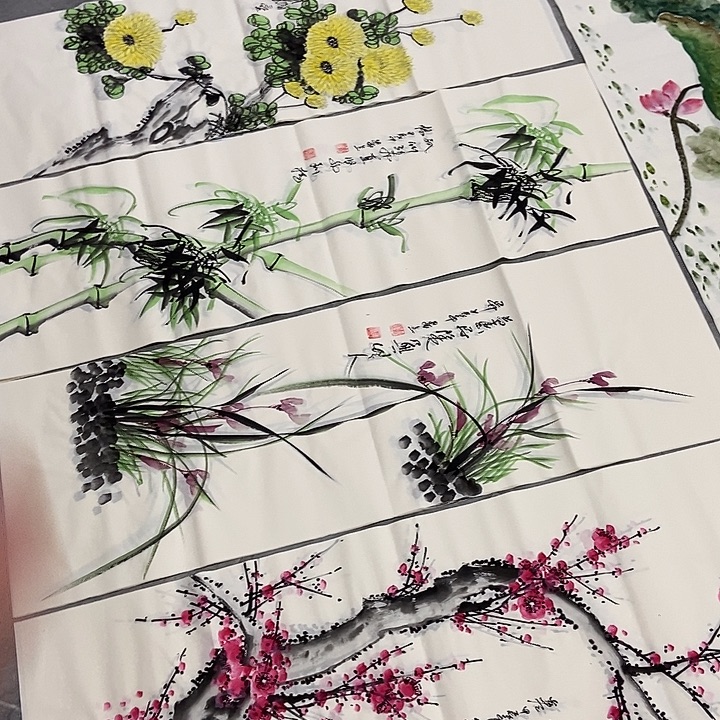小周画廊的直播间