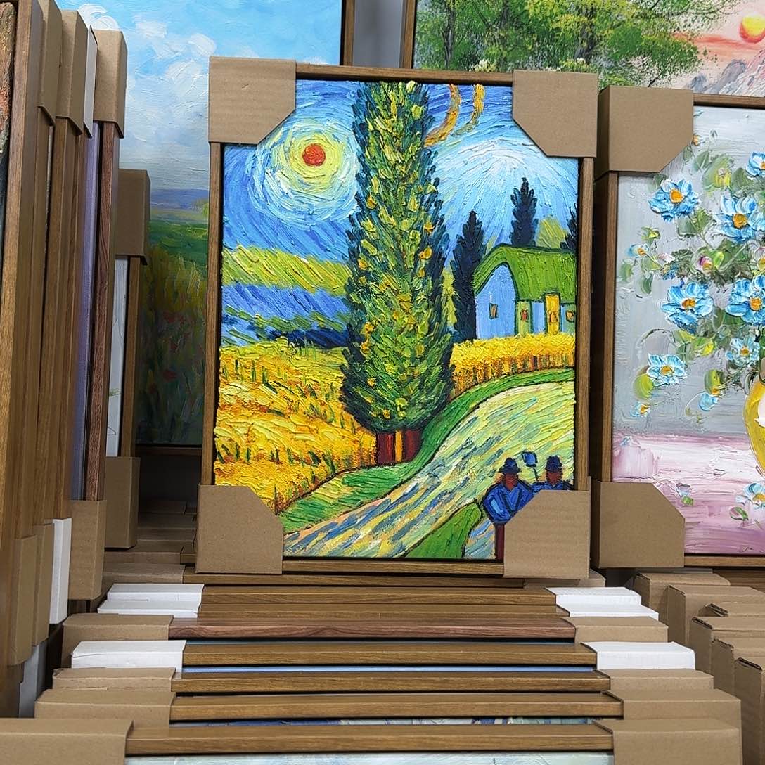 油画3040油画作品入选全国美展