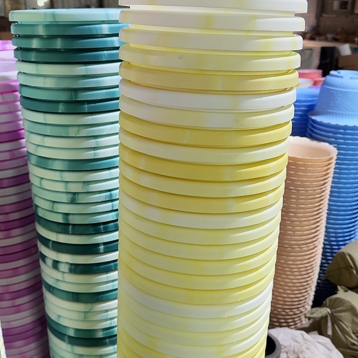 串色4#口径25浅黄10个无托