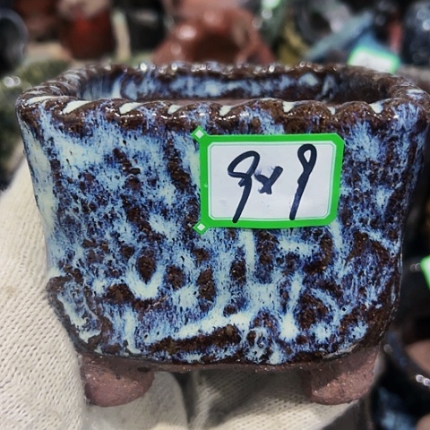 红陶粗陶花盆手工