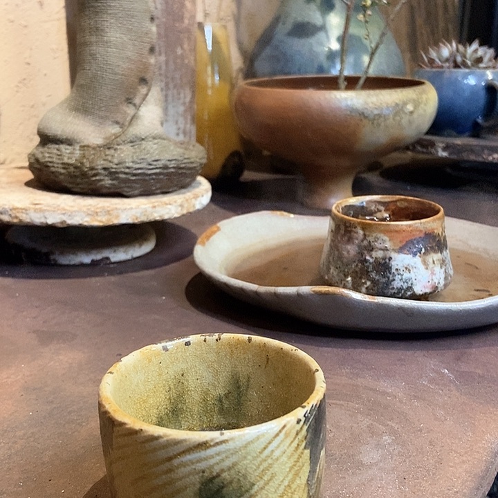 盘手工高温原矿窑变