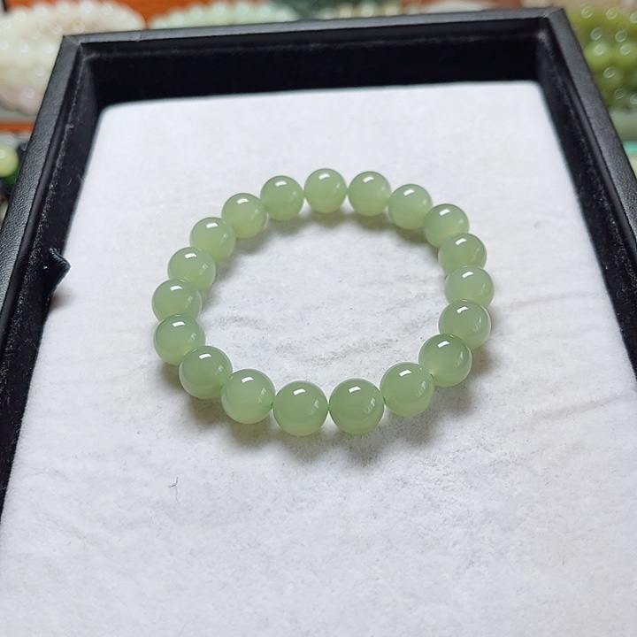 和田玉手串未镶嵌?****?