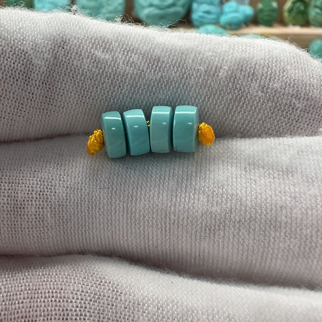 未镶嵌绿松石隔片6mm