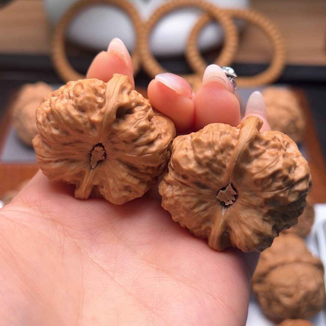 文玩核桃把件蛤蟆40