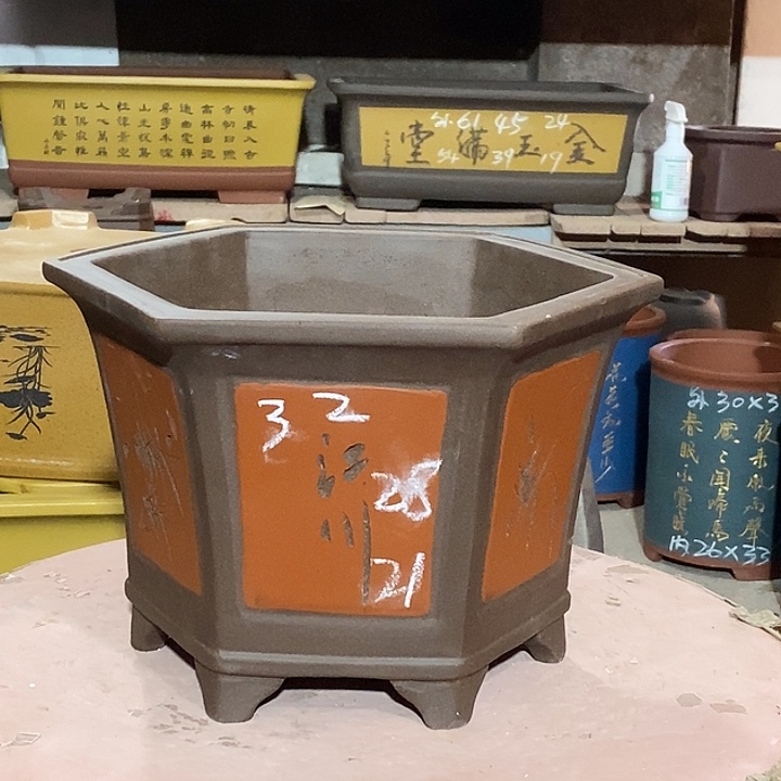 宜兴紫砂花盆花盆
