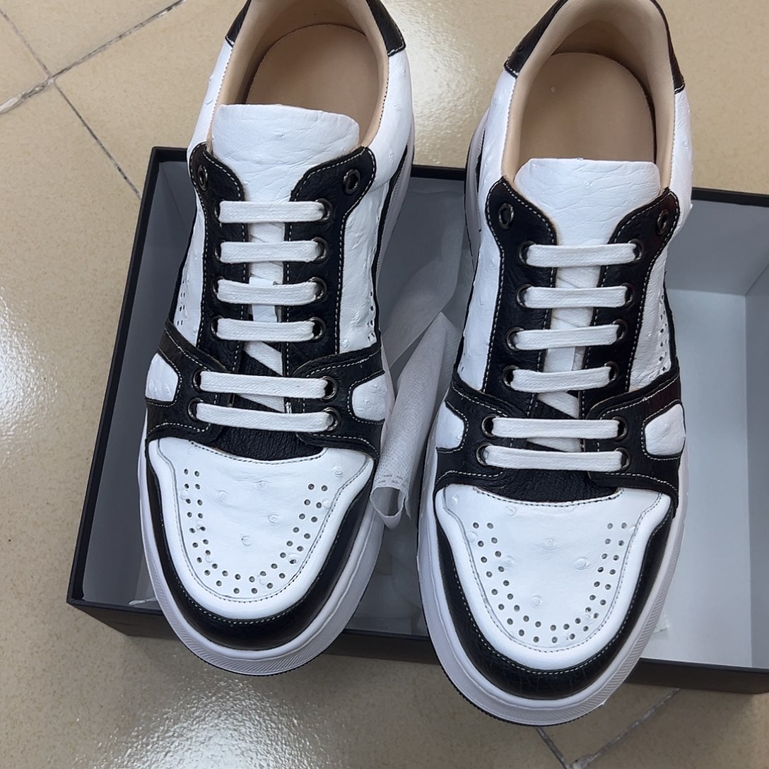 鸵鸟皮 马皮内里 41码