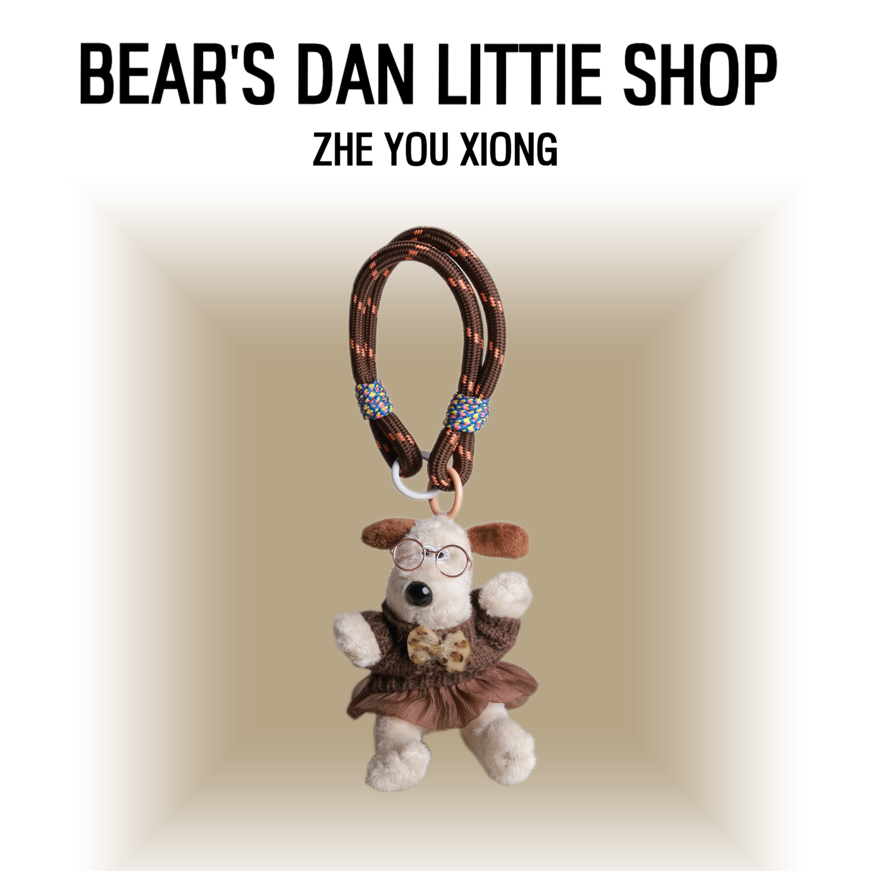 This is Bear•设计师原创包包挂件/手机挂饰/车挂/掌门狗Z17