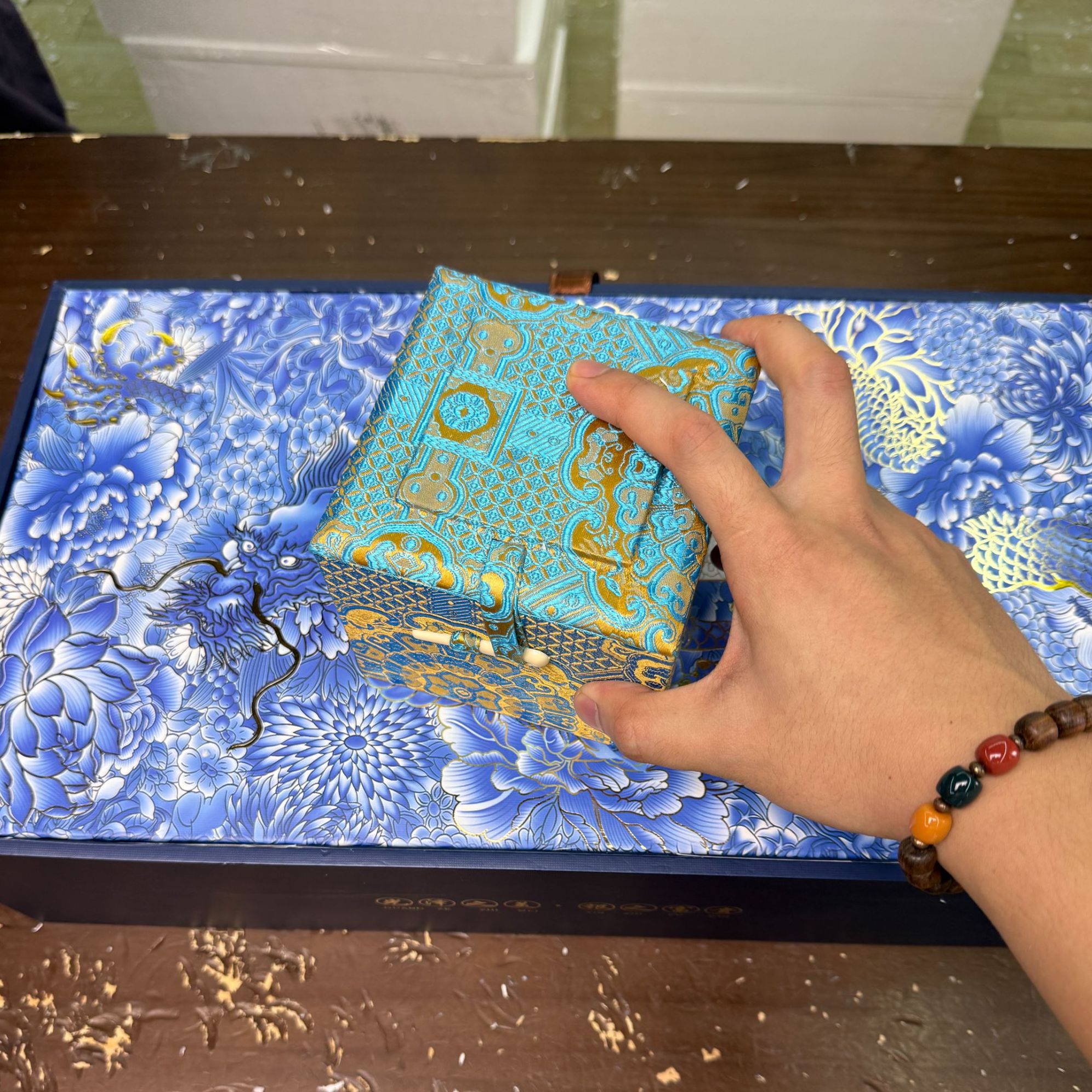 掐丝银大师瓷茶具套组送礼佳选大套组@@@@@@@@@@