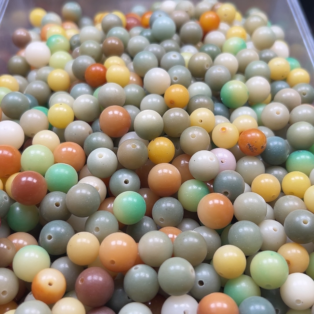 手串菩提根/象牙果微瑕圆混900➕