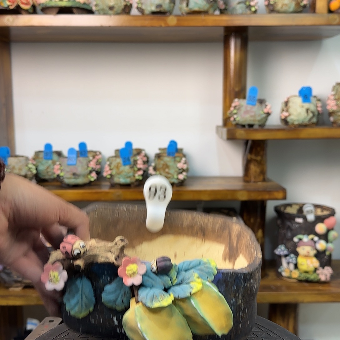 爱****本默花器麦饭石花盆