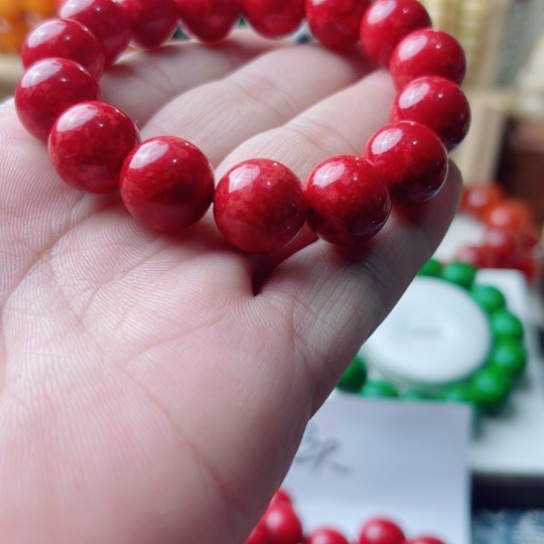 三姑娘卡1.4红色圆珠