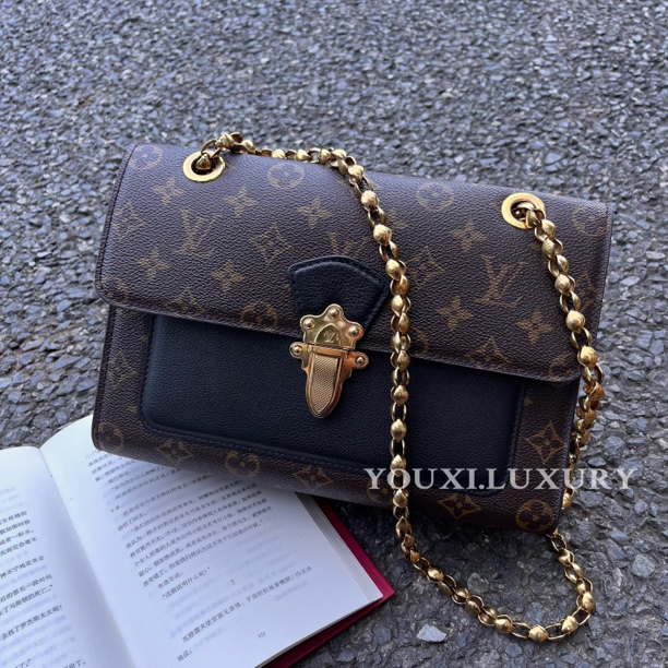 99新 LouisVuitton/路易威登  XM/维多利亚链条包/THYX05107201
